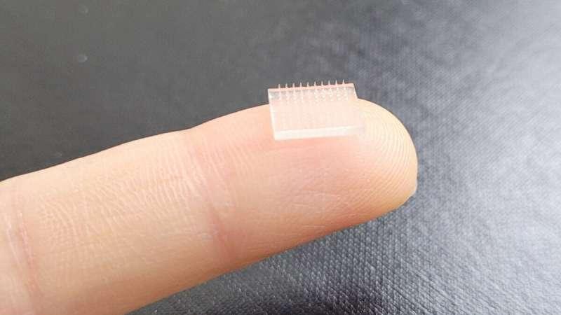 3D打印疫苗貼片無需注射即可提供疫苗接種