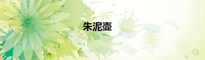 朱泥壺