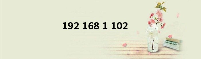 192 168 1 102