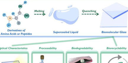 研究人員開發(fā)出可生物降解可生物回收的玻璃